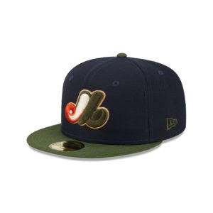 Montreal Expos Sprouted 59FIFTY Fitted Hat sold by New Era