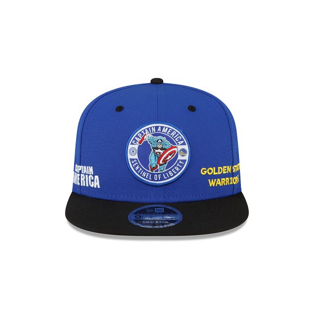 Marvel X Golden State Warriors Blue 9FIFTY Snapback Hat sold by New Era product image thumbnail 2