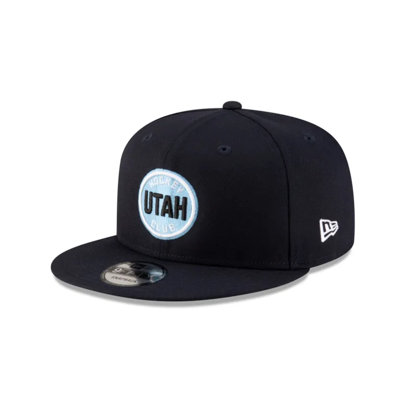 Utah Hockey Club Navy 9FIFTY Snapback Hat sold by New Era