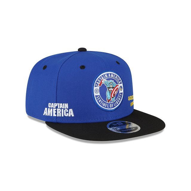 Marvel X Golden State Warriors Blue 9FIFTY Snapback Hat sold by New Era product image thumbnail 3