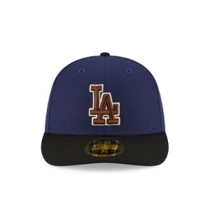 Los Angeles Dodgers Navy Low Profile 59FIFTY Fitted Hat sold by New Era