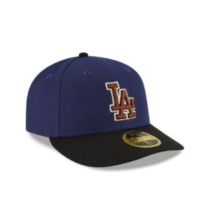 Los Angeles Dodgers Navy Low Profile 59FIFTY Fitted Hat sold by New Era