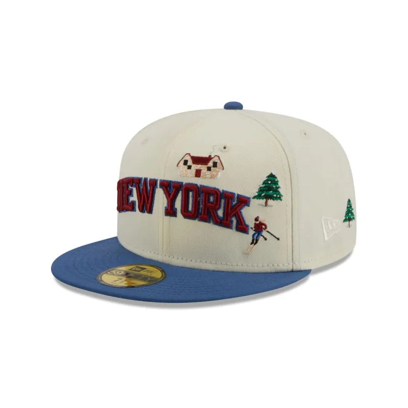 New York Knicks Snowbound 59FIFTY Fitted Hat sold by New Era