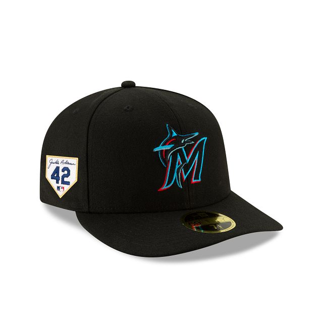 Miami Marlins Jackie Robinson Day 2023 Low Profile 59FIFTY Fitted Hat sold by New Era