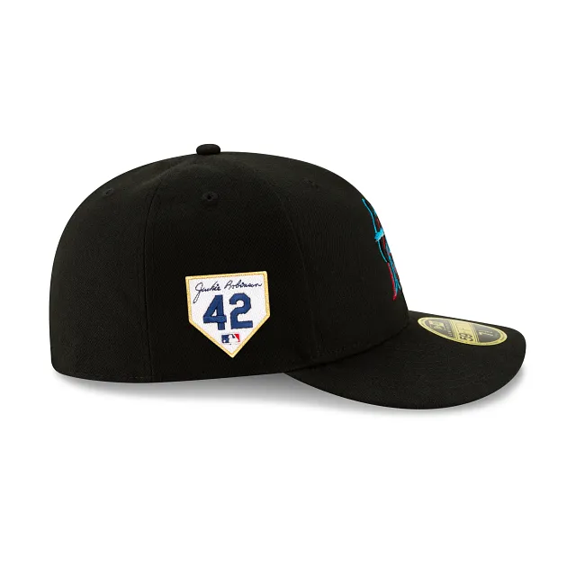 Miami Marlins Jackie Robinson Day 2024 Low Profile 59FIFTY Fitted Hat sold by New Era product image thumbnail 4