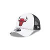 Chicago Bulls Court Sport 9FORTY A-Frame Trucker Hat sold by New Era