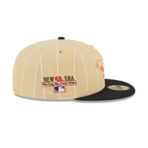 Baltimore Orioles Pinstripe 59FIFTY Fitted Hat sold by New Era