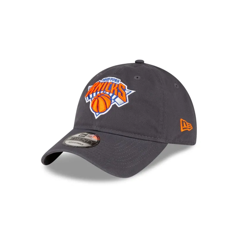 New York Knicks Core Classic Gray 9TWENTY Adjustable Hat sold by New Era