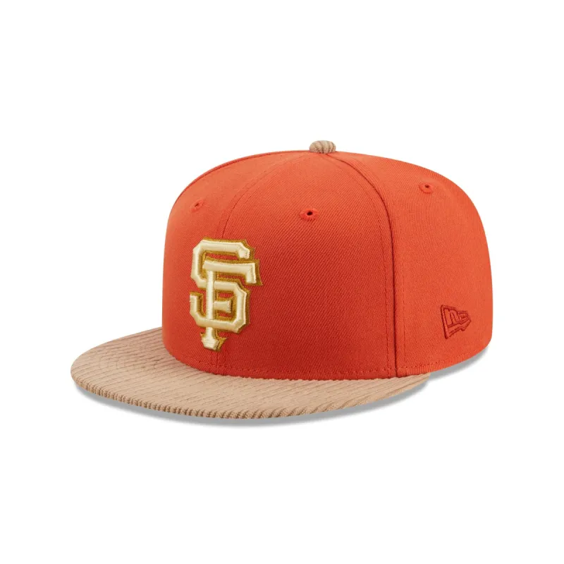 San Francisco Giants Autumn Wheat 9FIFTY Snapback Hat made by New Era