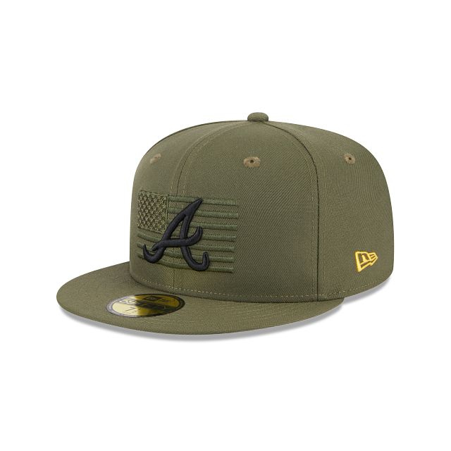 Atlanta Braves Armed Forces Day 2023 59FIFTY Fitted Hat sold by New Era product image thumbnail 3