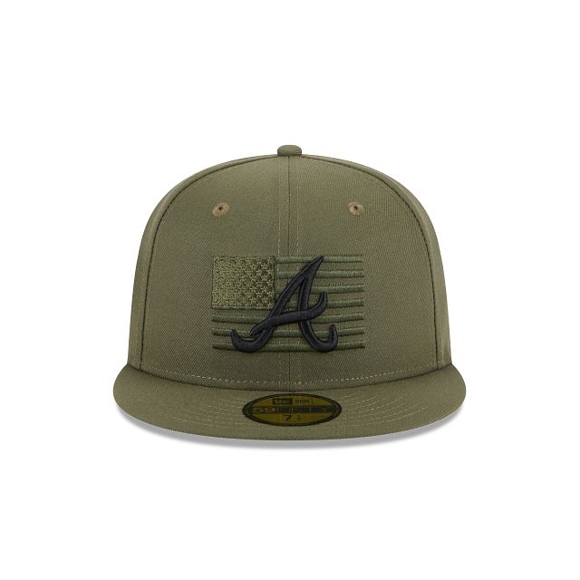 Atlanta Braves Armed Forces Day 2023 59FIFTY Fitted Hat sold by New Era product image thumbnail 2