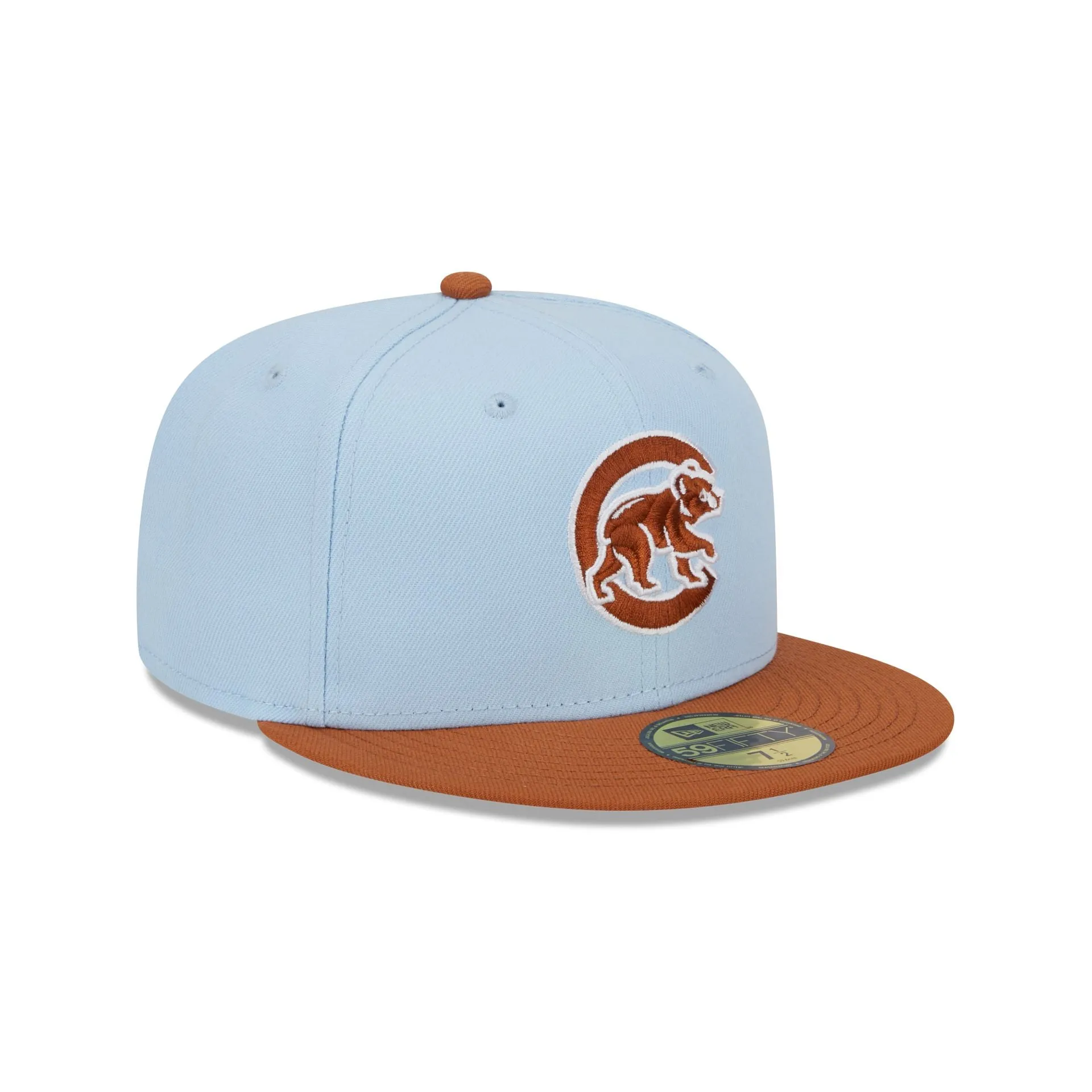 Chicago Cubs Color Pack Glacial Blue 59FIFTY Fitted Hat sold by New Era product image thumbnail 3