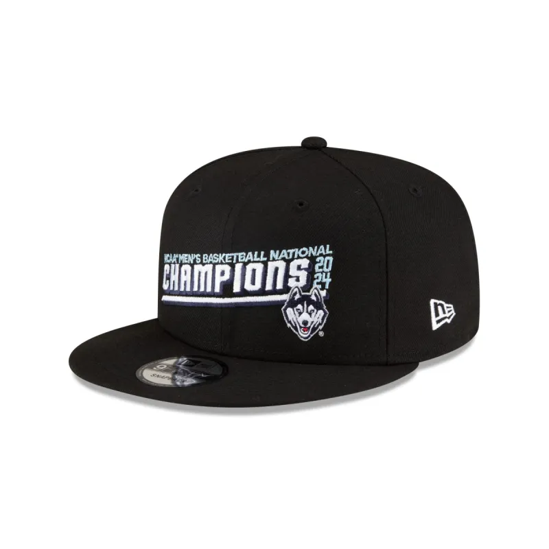 Connecticut Huskies 2024 NCAA Division I Champions 9FIFTY Snapback Hat sold by New Era