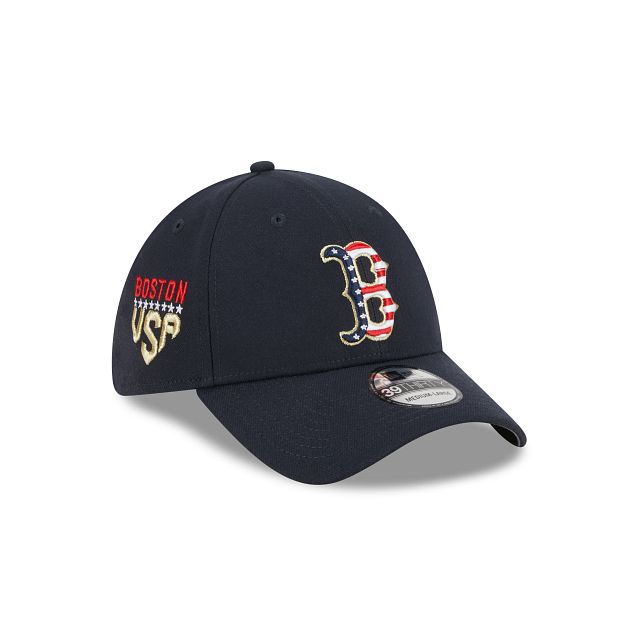 Boston Red Sox Independence Day 2023 39THIRTY Stretch Fit Hat sold by New Era