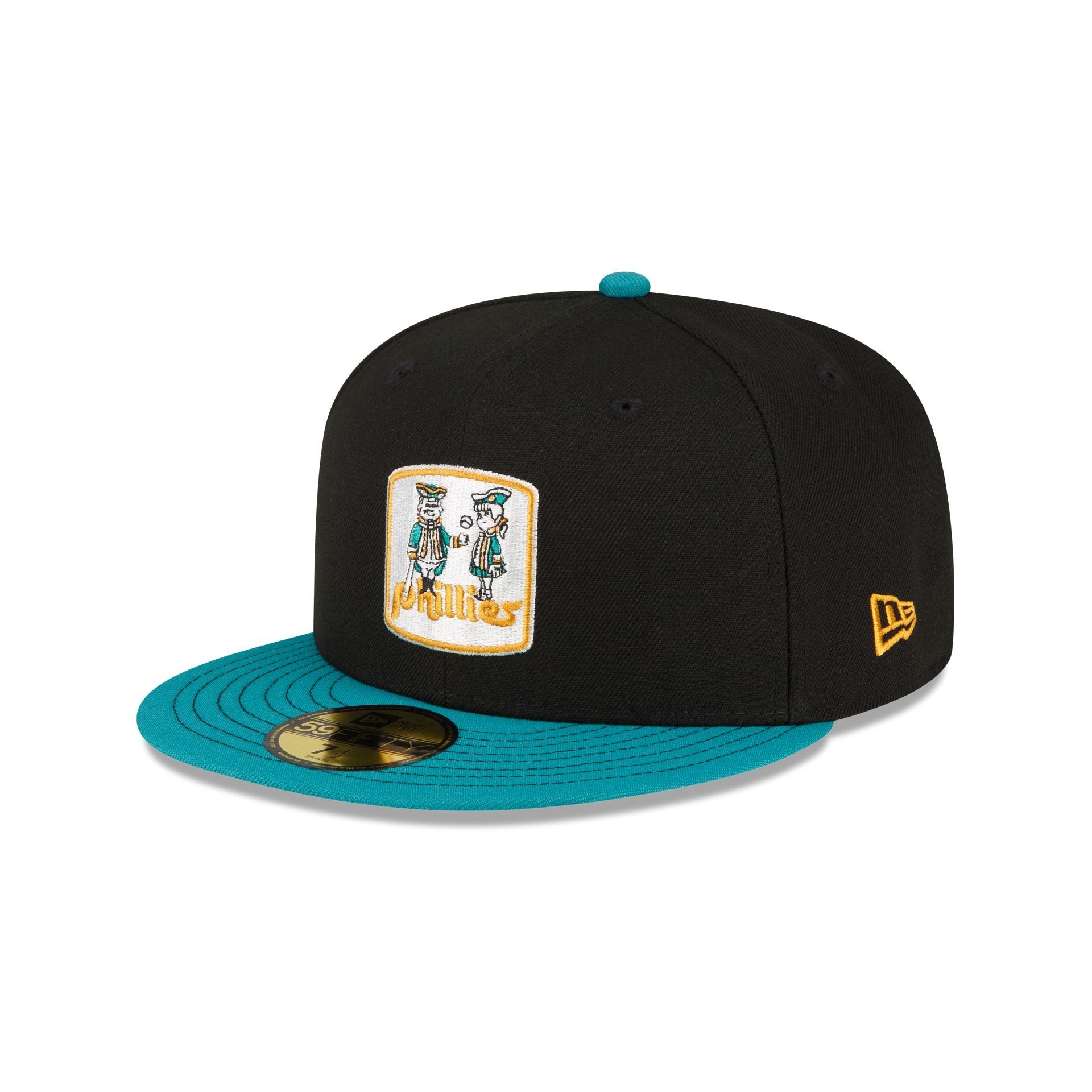 Just Caps Cadet Blue Philadelphia Phillies 59FIFTY Fitted Hat sold by New Era product image thumbnail 3