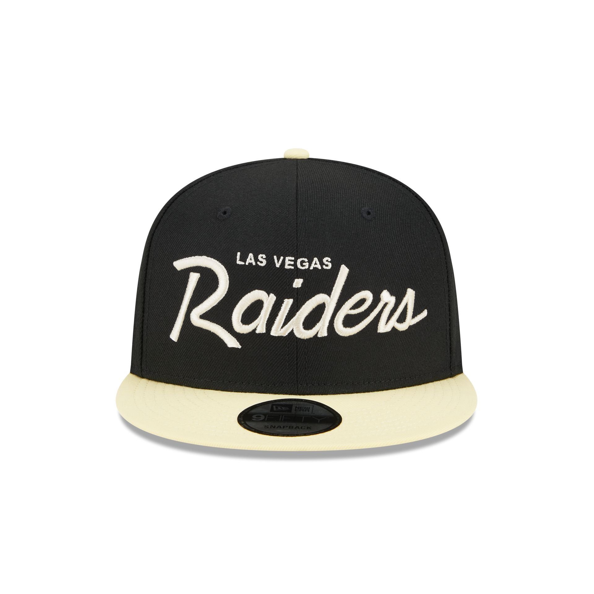 Las Vegas Raiders Pale Yellow Visor 9FIFTY Snapback Hat sold by New Era product image thumbnail 2