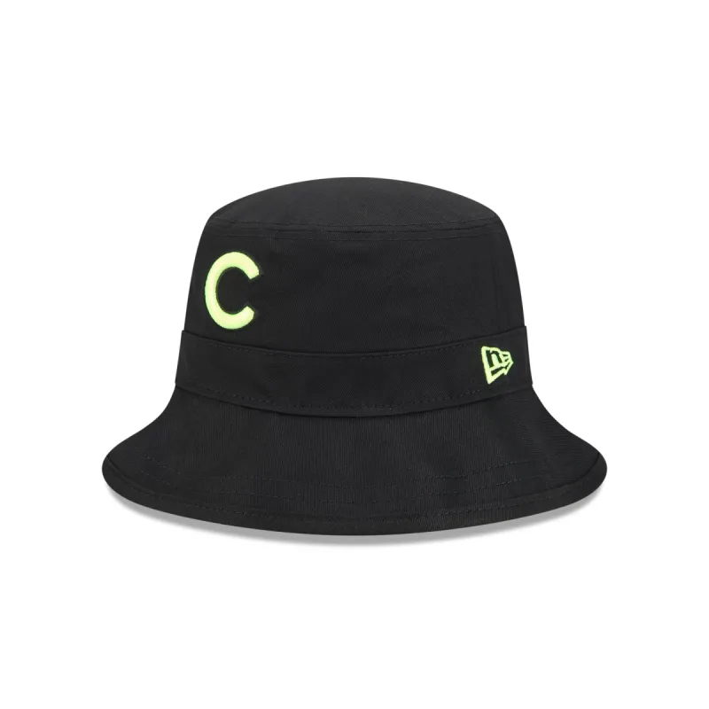 Chicago Cubs Hi Vis Doodle Bucket Hat sold by New Era