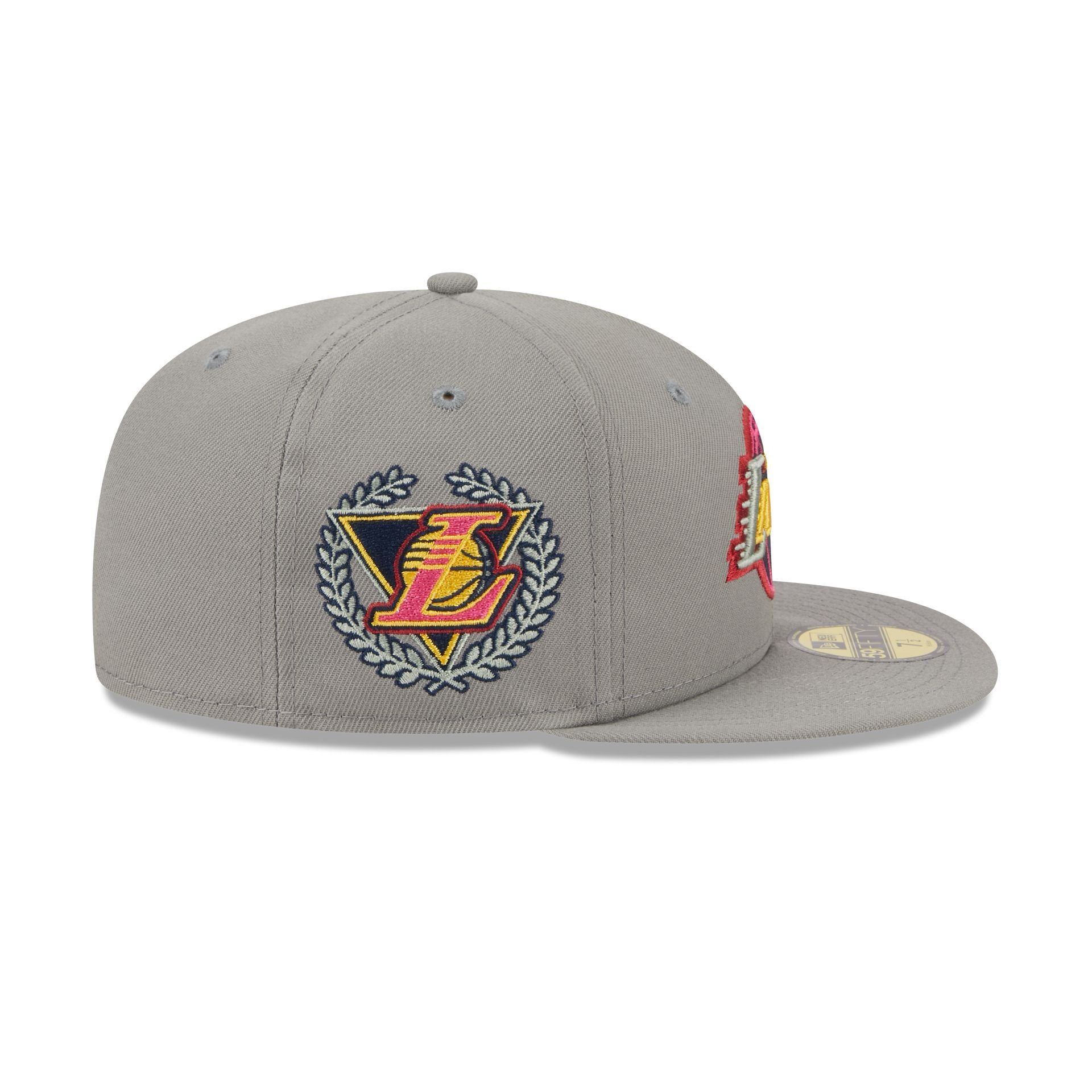 Los Angeles Lakers Color Pack Gray 59FIFTY Fitted Hat sold by New Era product image thumbnail 4