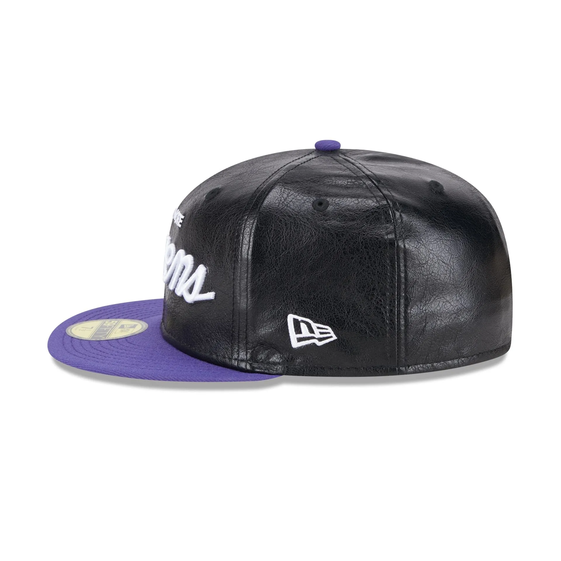 Baltimore Ravens Faux Leather Crown 59FIFTY Fitted Hat sold by New Era product image thumbnail 4