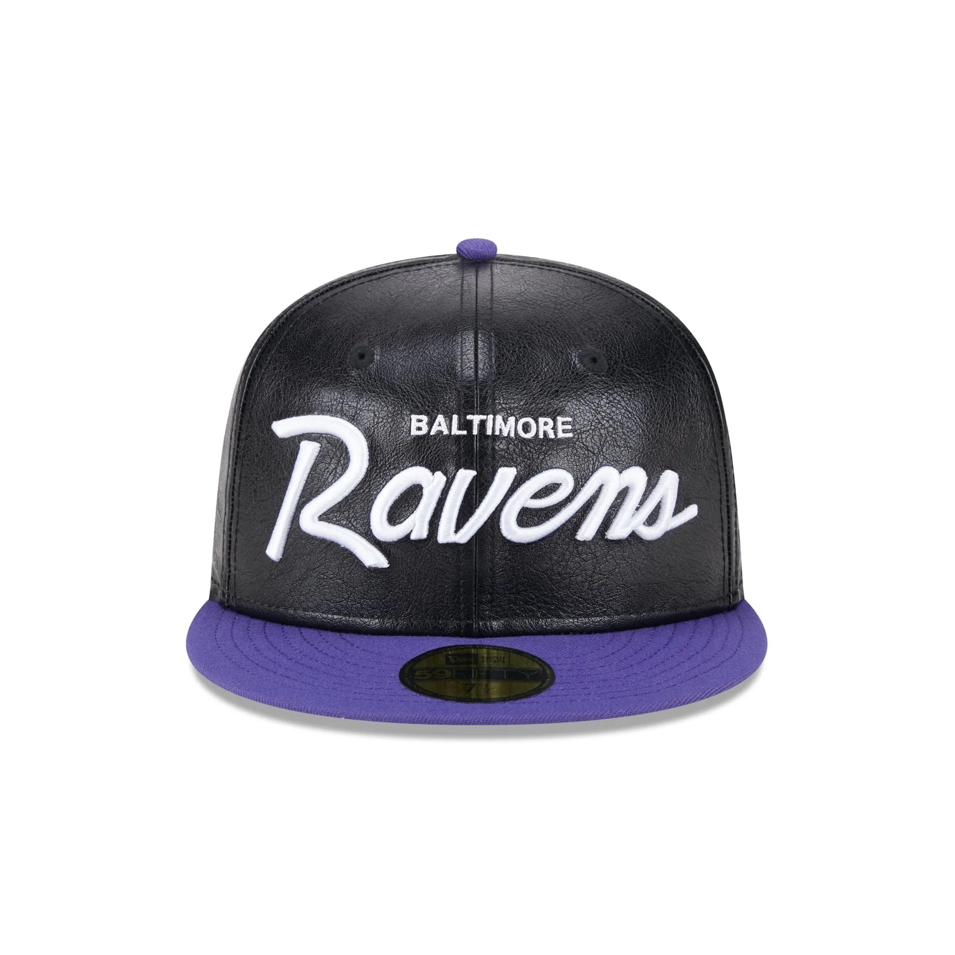 Baltimore Ravens Faux Leather Crown 59FIFTY Fitted Hat sold by New Era product image thumbnail 2
