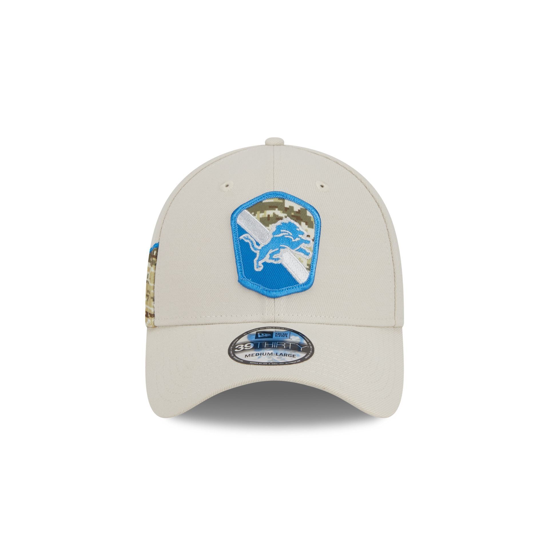 Detroit Lions 2023 Salute to Service 39THIRTY Stretch Fit Hat sold by New Era product image thumbnail 2