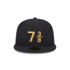 New Era Cap Signature Size 7 3/8 Black 59FIFTY Fitted Hat sold by New Era