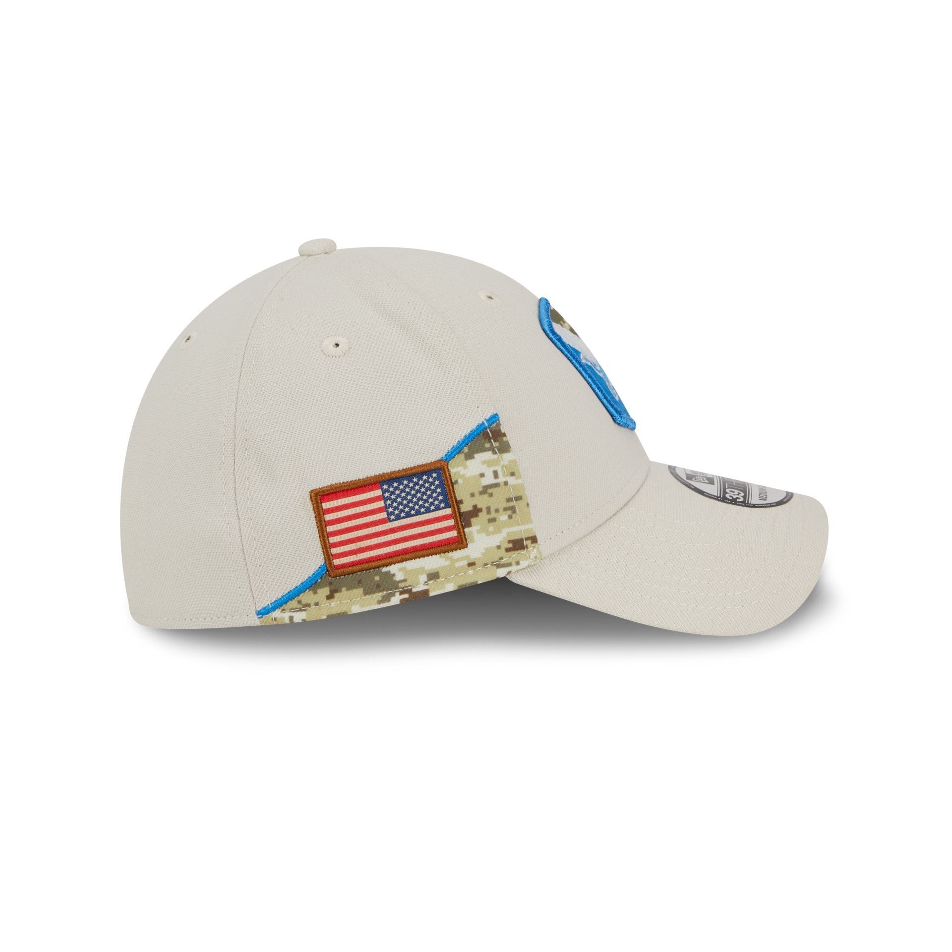 Detroit Lions 2023 Salute to Service 39THIRTY Stretch Fit Hat sold by New Era product image thumbnail 4