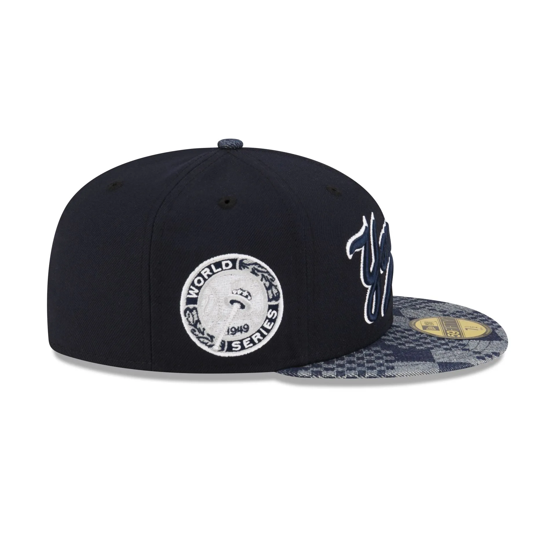 New York Yankees Pattern Denim 59FIFTY Fitted Hat sold by New Era product image thumbnail 4