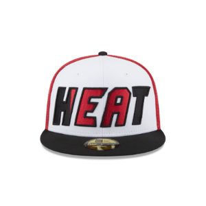 Miami Heat NBA Authentics: 2023 Back Half Edition 59FIFTY Fitted Hat sold by New Era