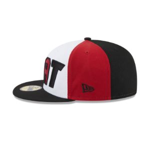 Miami Heat NBA Authentics: 2023 Back Half Edition 59FIFTY Fitted Hat sold by New Era