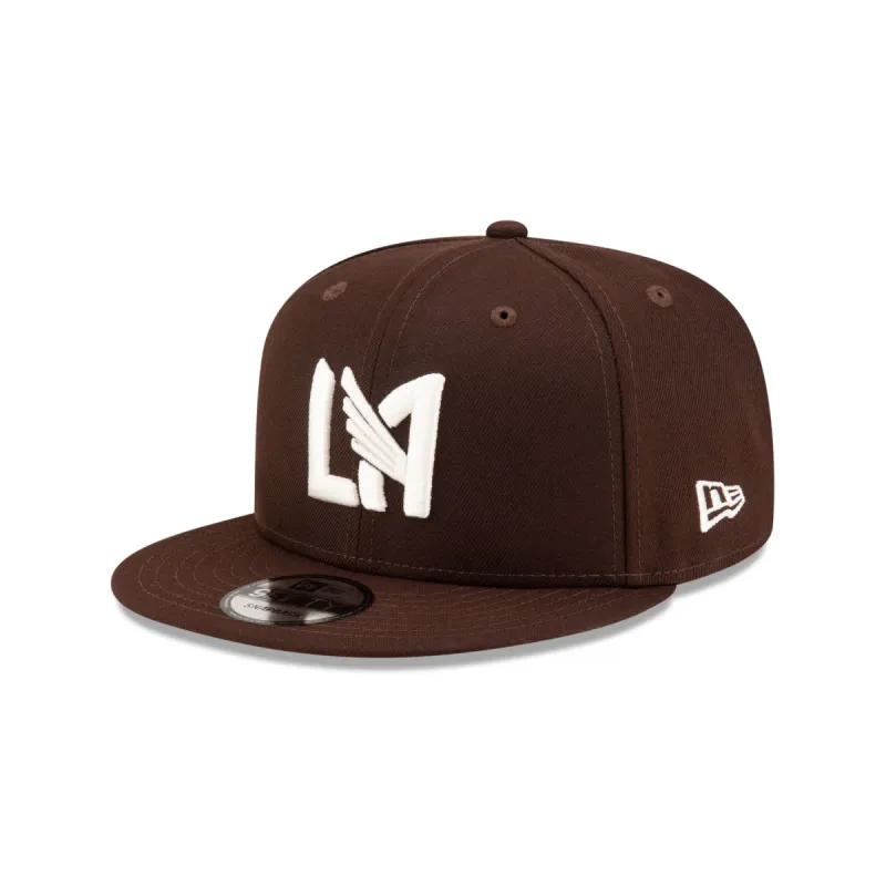 Los Angeles FC Jersey Hook Brown 9FIFTY Snapback Hat sold by New Era