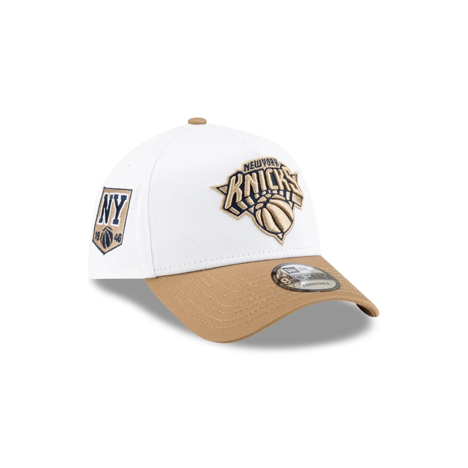 New York Knicks Spring Colorway 9FORTY A-Frame Snapback Hat sold by New Era