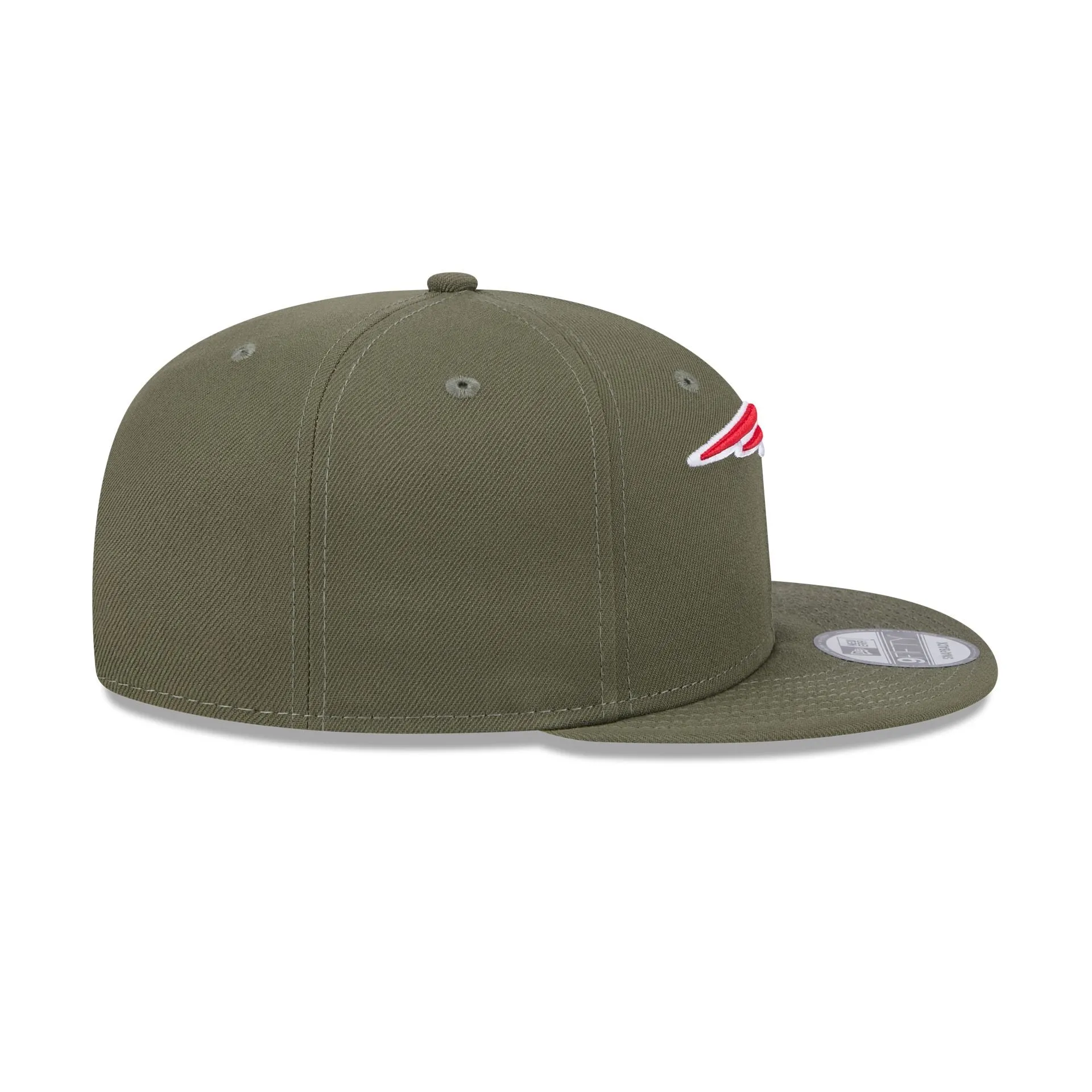 New England Patriots Olive 9FIFTY Snapback Hat sold by New Era product image thumbnail 5