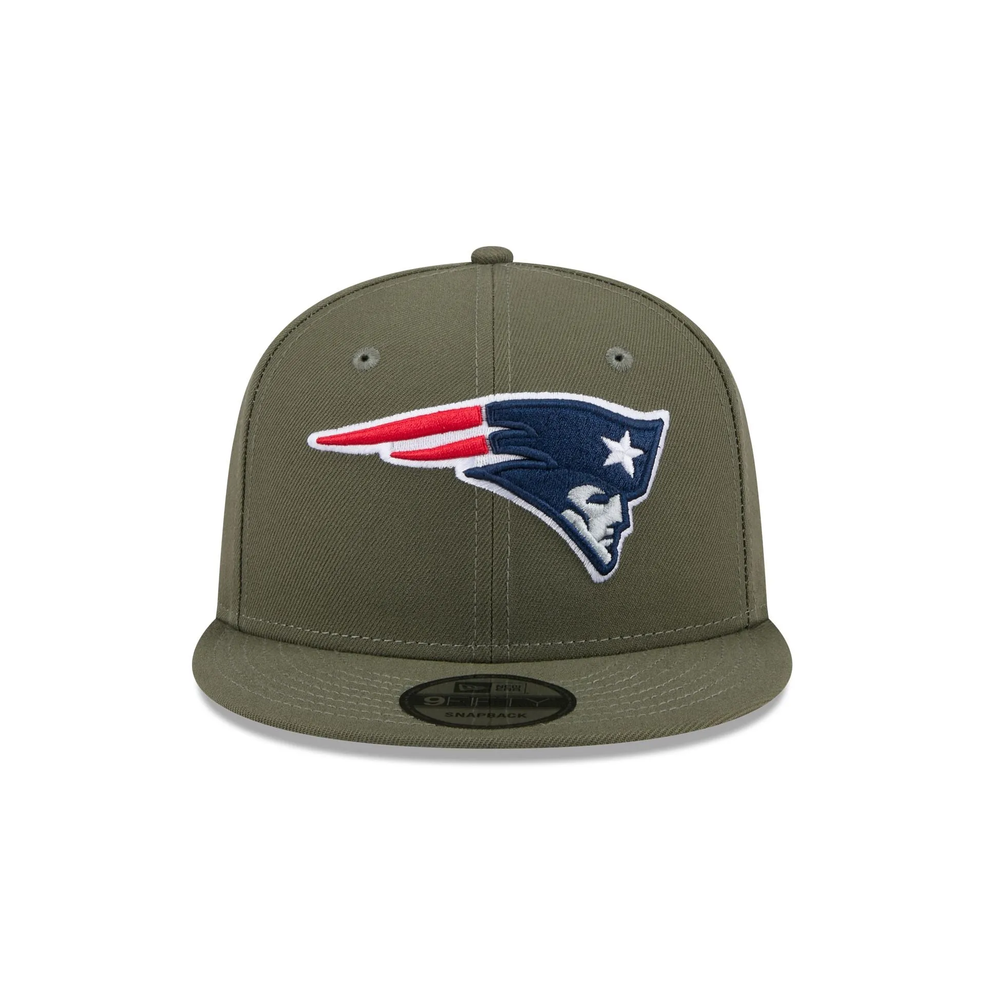New England Patriots Olive 9FIFTY Snapback Hat sold by New Era product image thumbnail 2