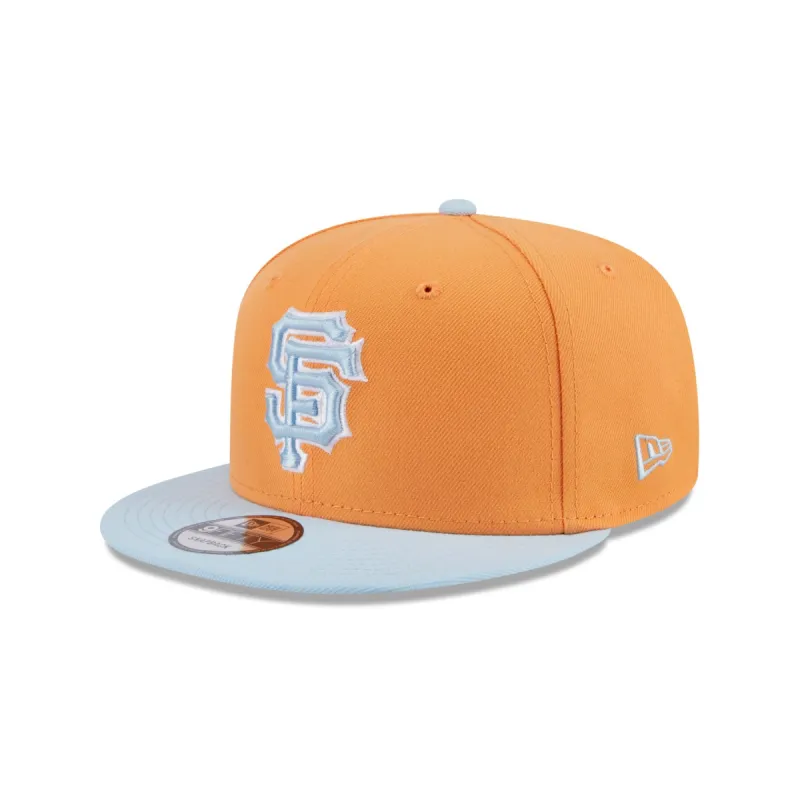 San Francisco Giants Color Pack Orange Glaze 9FIFTY Snapback Hat sold by New Era