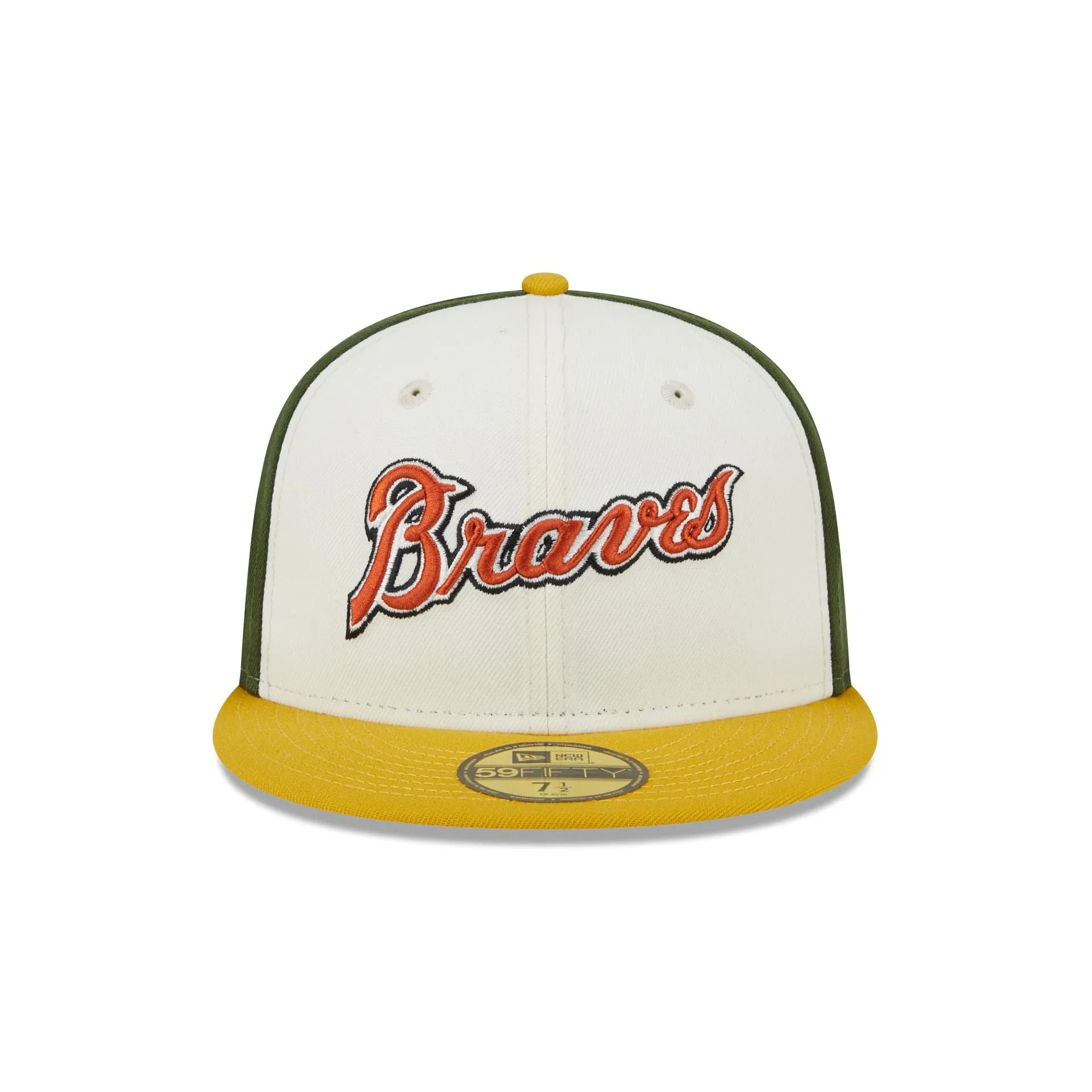 Atlanta Braves Two Tone Honey 59FIFTY Fitted Hat sold by New Era product image thumbnail 2