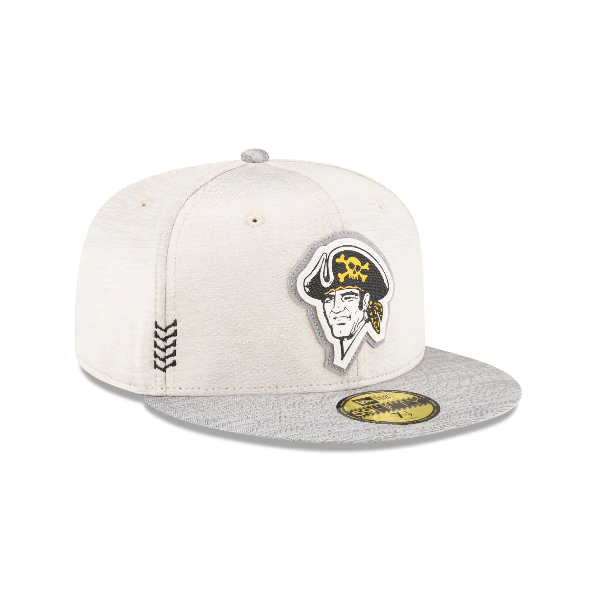 Pittsburgh Pirates 2024 Clubhouse Stone 59FIFTY Fitted Hat sold by New Era product image thumbnail 3