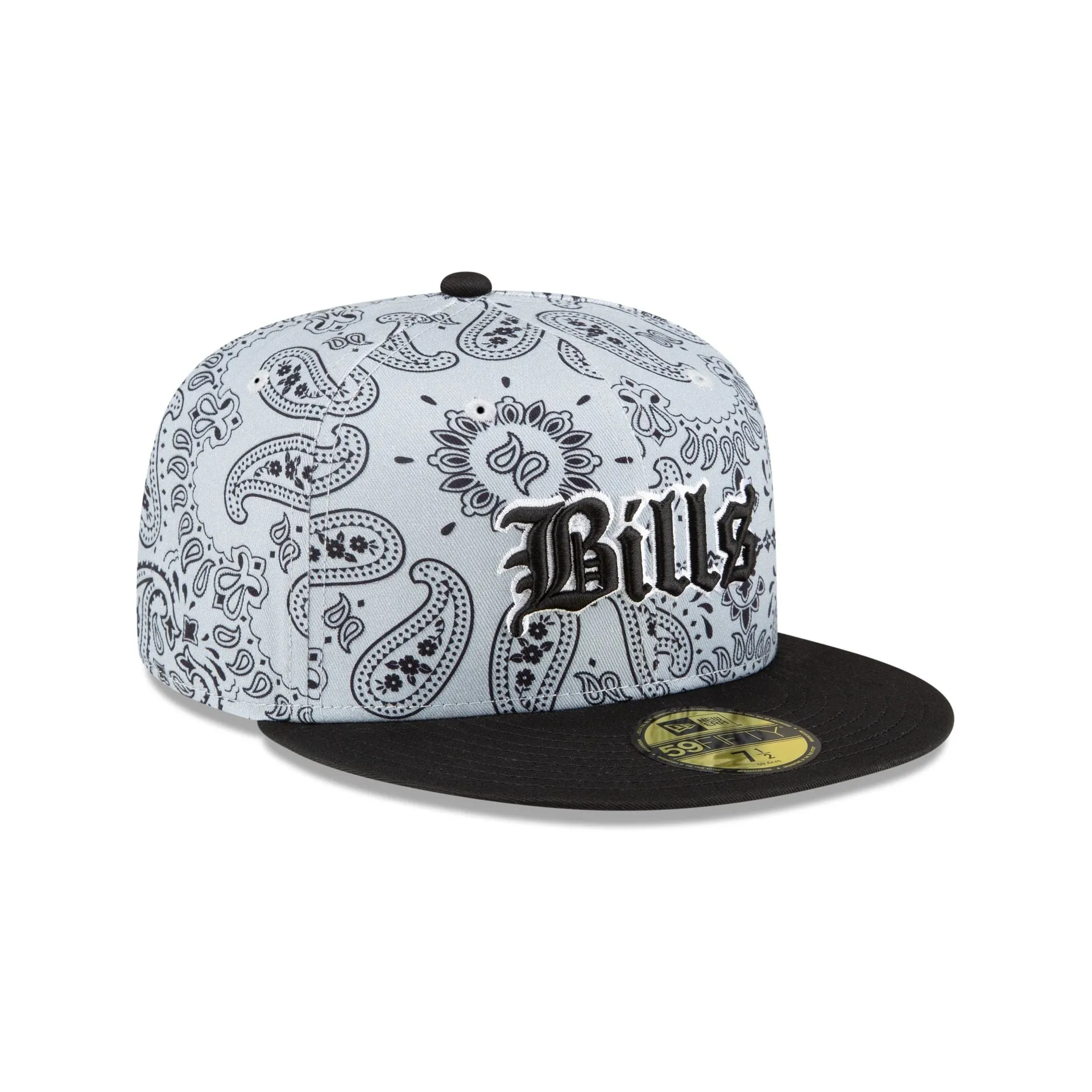 Buffalo Bills Paisley Patch 59FIFTY Fitted Hat sold by New Era product image thumbnail 3