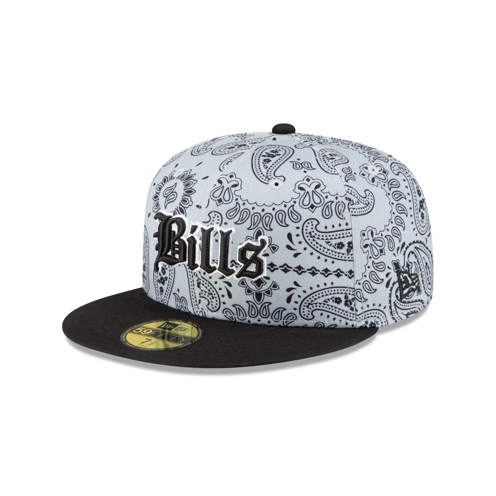 Buffalo Bills Paisley Patch 59FIFTY Fitted Hat sold by New Era