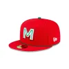 Mexico Baseball 2024 Caribbean Series Red 59FIFTY Fitted Hat sold by New Era