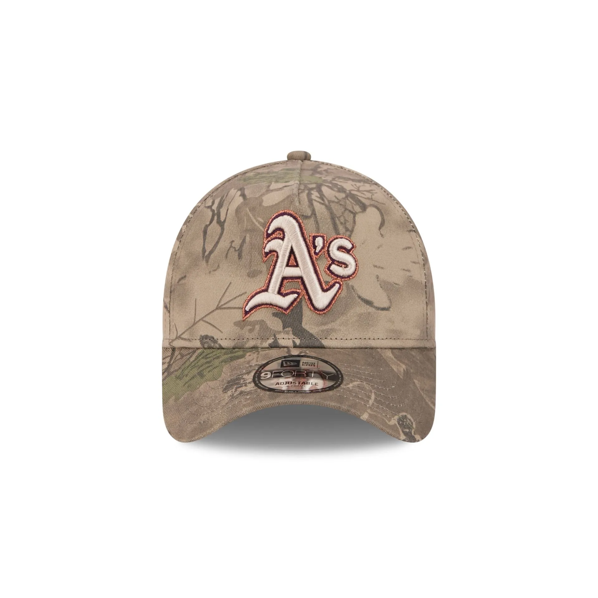 Oakland Athletics Leaf Camo 9FORTY A-Frame Snapback Hat sold by New Era product image thumbnail 2
