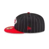 Just Caps Pinstripe Kansas City Chiefs 59FIFTY Fitted Hat sold by New Era