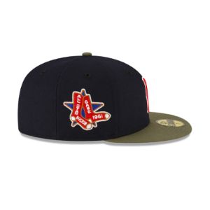 Just Caps Dark Forest Visor Boston Red Sox 59FIFTY Fitted Hat sold by New Era