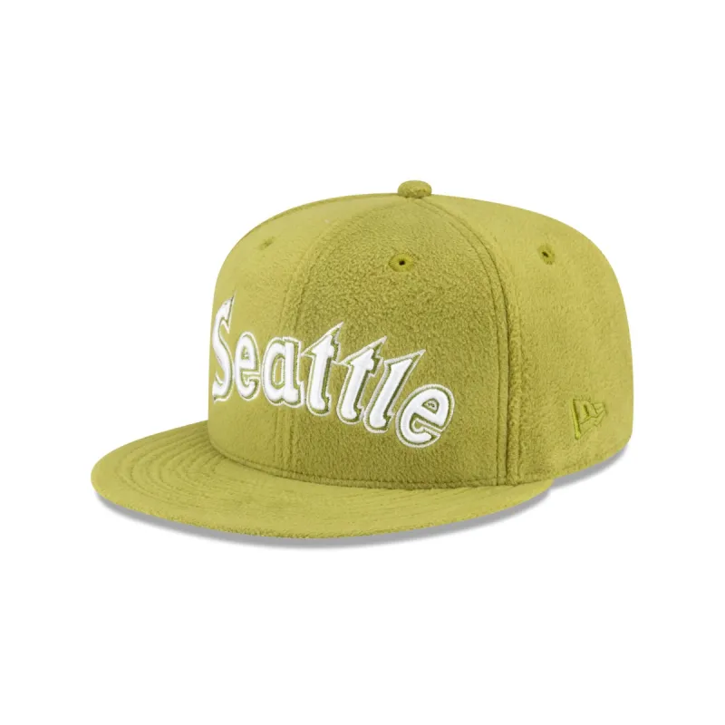 Just Caps Fleece Seattle Mariners 59FIFTY Fitted Hat sold by New Era