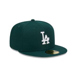 Los Angeles Dodgers Green 59FIFTY Fitted Hat sold by New Era