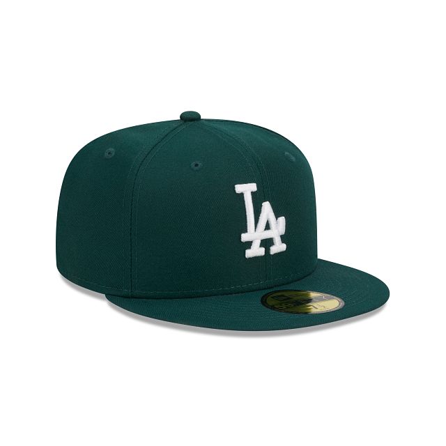 Los Angeles Dodgers Green 59FIFTY Fitted Hat sold by New Era product image thumbnail 3