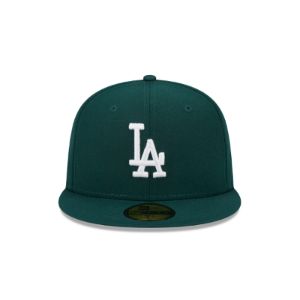 Los Angeles Dodgers Green 59FIFTY Fitted Hat sold by New Era