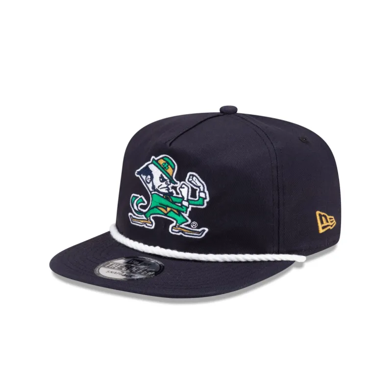 Notre Dame Fighting Irish Navy Golfer Hat sold by New Era