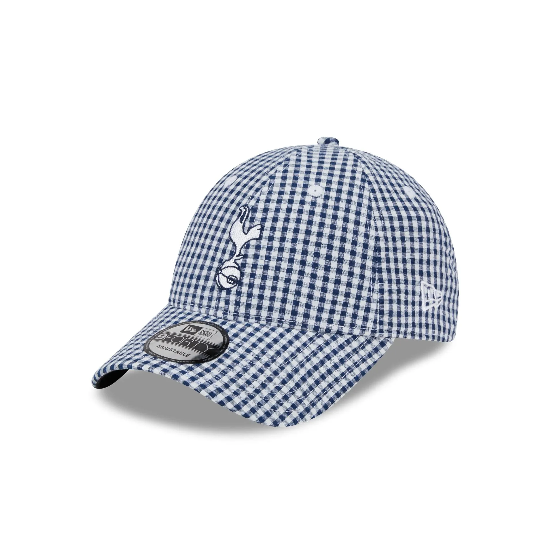 Tottenham Hotspur Gingham 9FORTY Adjustable Hat sold by New Era