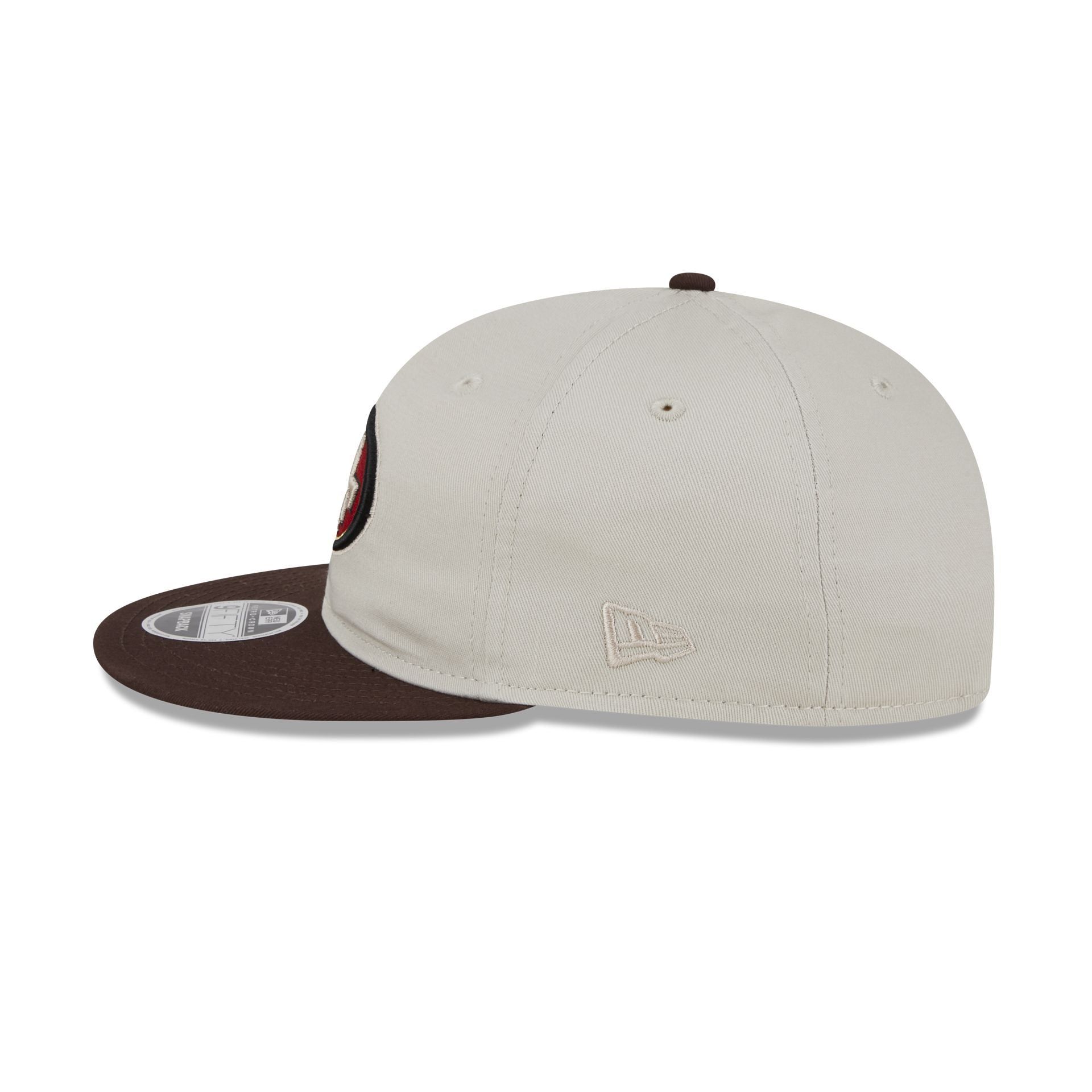 San Francisco 49ers Two Tone Taupe Retro Crown 9FIFTY Snapback Hat sold by New Era product image thumbnail 4
